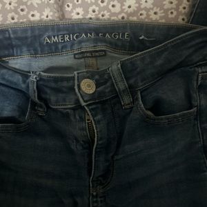 Skinny dark wash American Eagle jeans